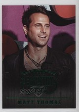 2014 Panini Country Music Retail Green Matt Thomas #17 0kb5