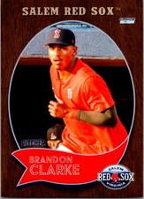 Brandon Clarke 2025 Choice Salem Red Sox #17 Salem Red Sox