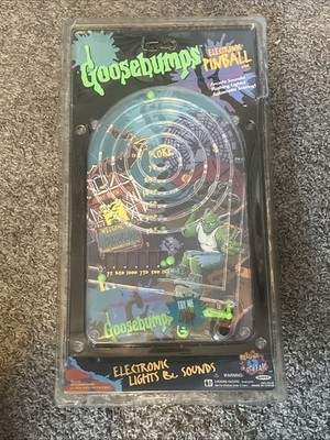 NEW Goosebumps Electronic Pinball Game w/ Lights & Sounds