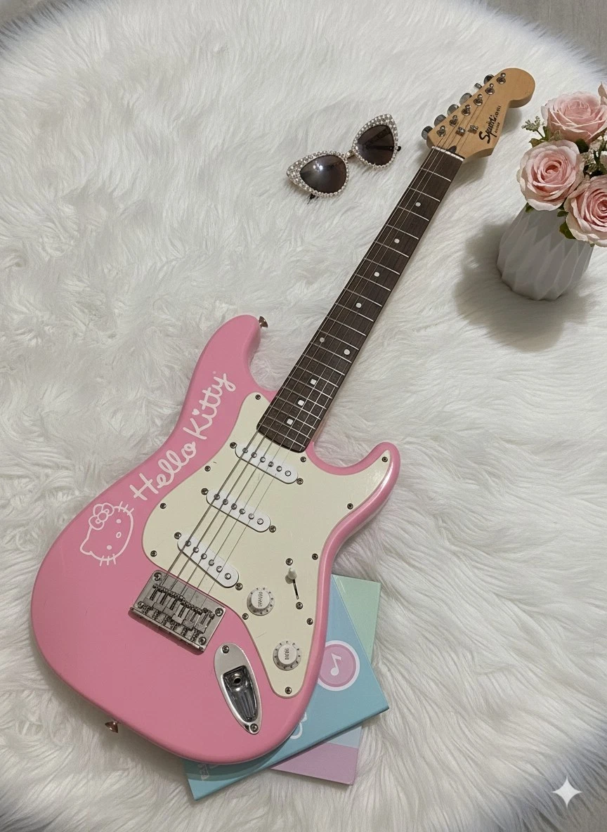 Preços baixos em Guitarra Fender Hello Kitty | eBay