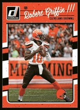 2016 Donruss Robert Griffin III Cleveland Browns #68