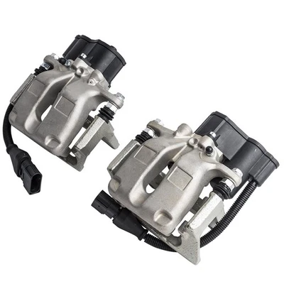 2x Arrière gauche droite Étrier de Frein & Servomoteur for Audi A8 4E 4E0615403A - Photo 1/4