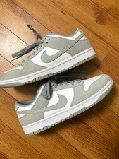 Nike Dunk Men s Low Top Lace-Up Sneakers Gray...