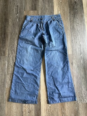 Kiabi Woman blue denim jeans in France size 40 US Size Medium 8-10