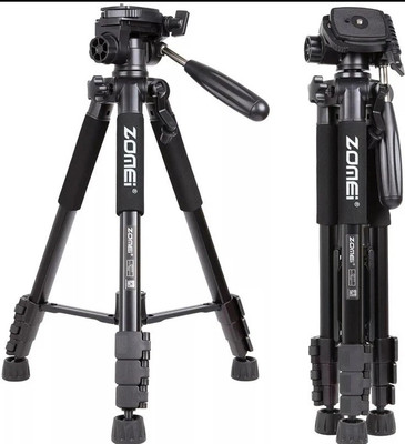 ZOMEI Professional Aluminum Tripod&Pan Head Portable For Camera video Live Black