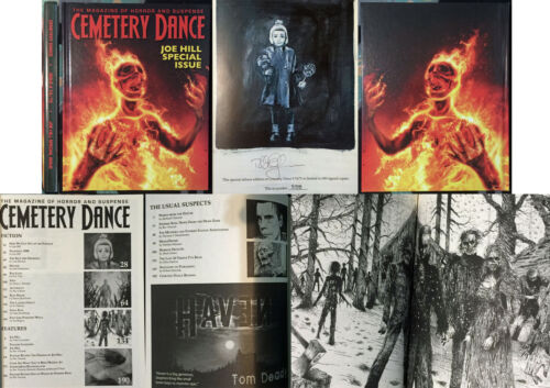 Cemetery Dance Magazine #75/76 2016 SGND/LTD HC Richard Chizmar Joe Hill Horror! - Picture 1 of 9