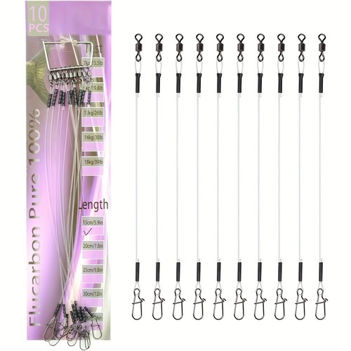 Premium Strength Fluorocarbon Fishing Line 718kg with Quick Fastlock