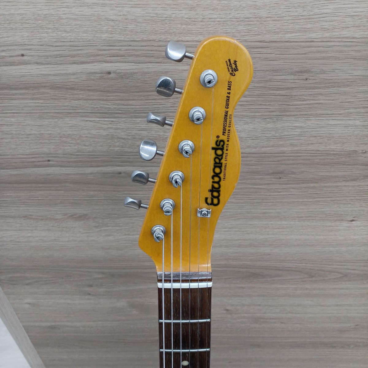 Edwards by ESP Telecaster Black E-TE-98 Custom Electric Edwards by ESP Telecaster Black E-TE-98 Custom Electric