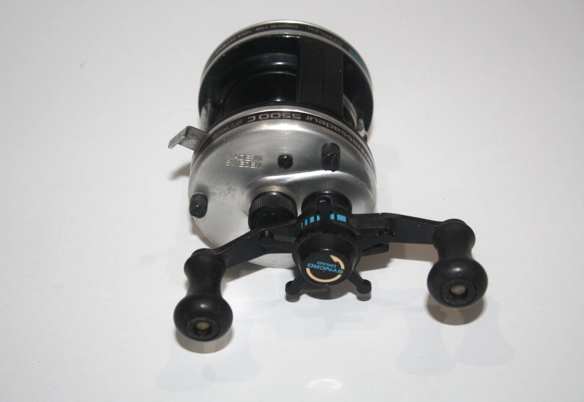 Abu Garcia Ambassadeur 5500 C Syncro Silver Fishing Reel Abu Garcia Ambassadeur 5500 C Syncro Silver Fishing Reel