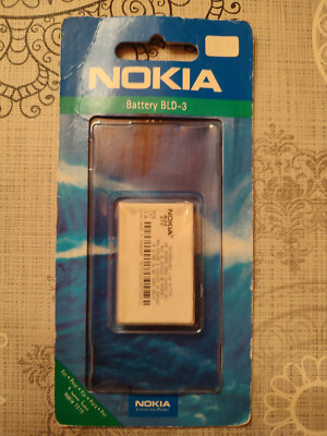 Nokia Battery BLD-3 für Nokia 7210 Originalverpackt NEU NEW SEALED!!! SAMMLER!!!
