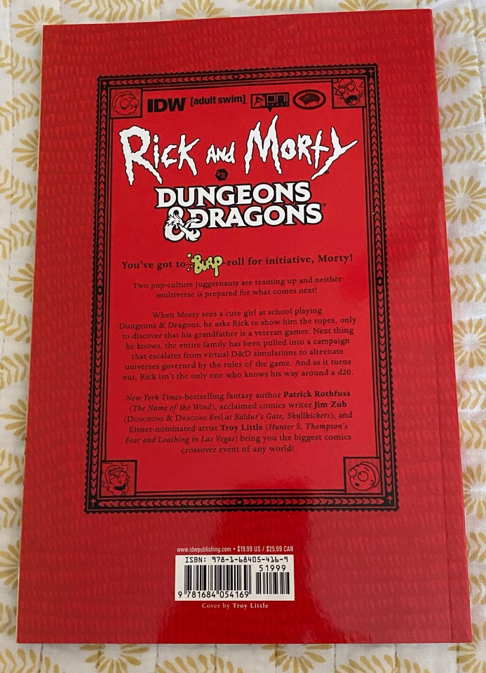 Rick and Morty vs. Dungeons & Dragons | Jim Zub & Patrick Rothfuss ...