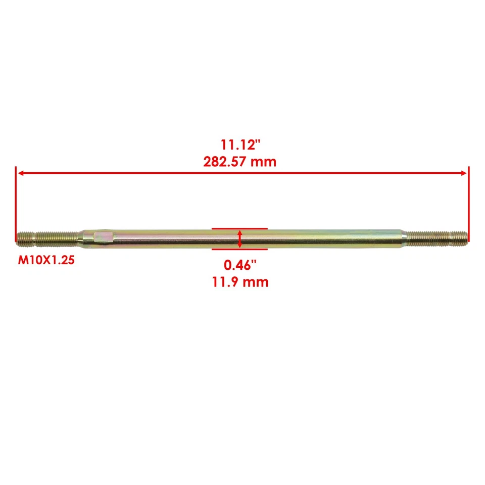 2 Tie Rod Sets for Honda Fourtrax 250 TRX250 1985 1986 - Image 2 of 4