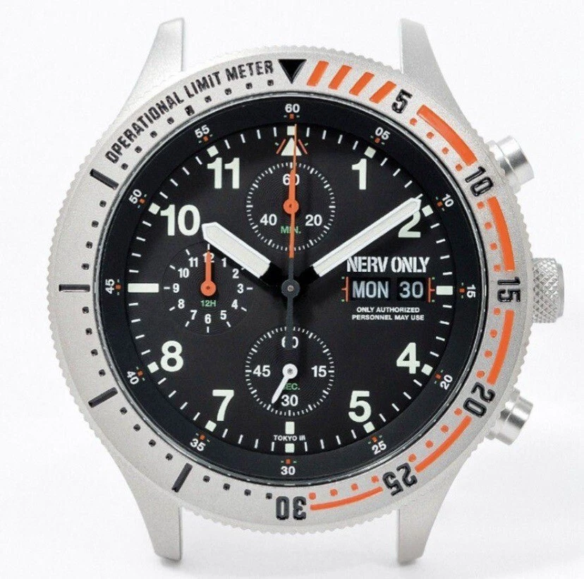 Evangelion wena Wrist NERV Silver Watch WNW-SA-NERV/S Limited SONY JAPAN NEW - Image 3 of 4