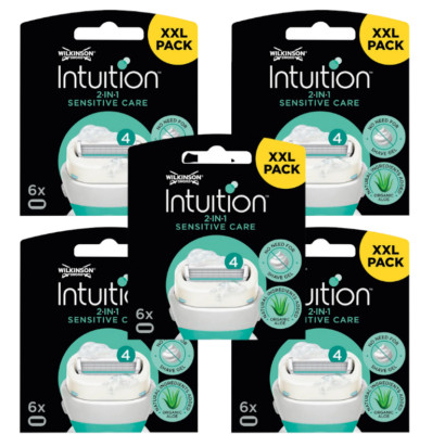 30 Wilkinson Intuition Sensitive Care Rasierklingen für Damen  NEU  OVP