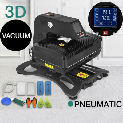 Auto Open 3D Sublimation Vacuum Heat 