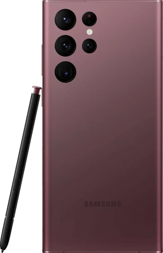 Samsung Galaxy S22 Ultra 5G SM-S908U128G ENTSPERRT Top Smartphone Brugundy - Bild 4 von 7