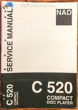 NAD C 520 Lettore CD *Originale*