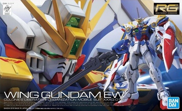Bandai RG(20) 1/144 Scale Wing Gundam EW XXXG-01W Mobile Suit