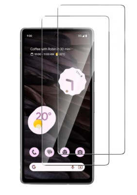 2x Google Pixel 7A Panzerfolie Schutzglas Echt Hart 9H Displayschutz Glas