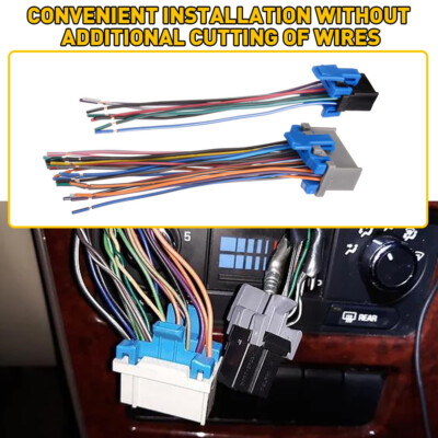 ASC Audio Radio Wiring Harness & Antenna Adapter For 1994-2004 Buick, Cadillac, Oldsmobile (Non-Bose) - View #2
