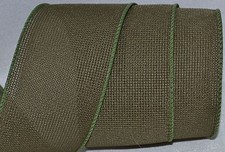 Wired Ribbon Country Christmas Green Woven Holiday Wreath Gift Craft Bow