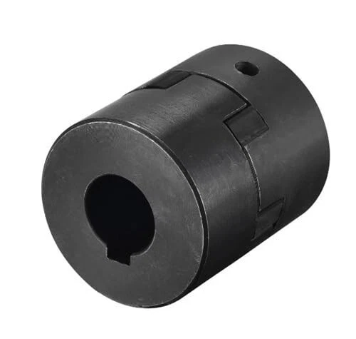 1" to 5/8" L100 Flexible 3-Piece L-Jaw Coupling Set & BunaN,NBR Rubber Spider - Picture 3 of 5
