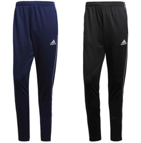 ADIDAS Core Da Uomo Tuta Bottoms Pantaloni Allenamento Calcio slim fit  pants | eBay