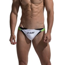Mens Drawstring Swim Brief Swimwear SunBath Stylish SwimSuit S323