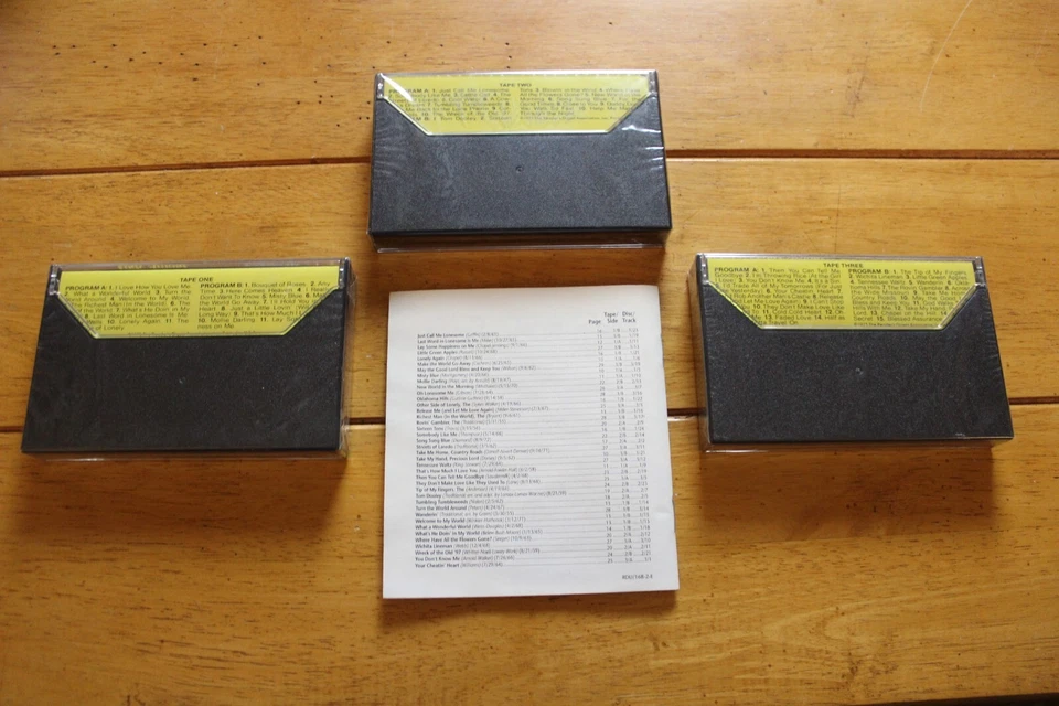 READERS DIGEST EDDY ARNOLD - WELCOME TO MY WORLD CASSETTE LOT [NEW SEALED] - Image 4 of 4