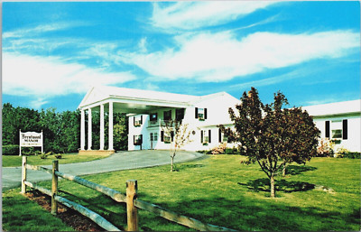 Postcard Yarmouth Maine Brentwood Manor Nursing Care Facility