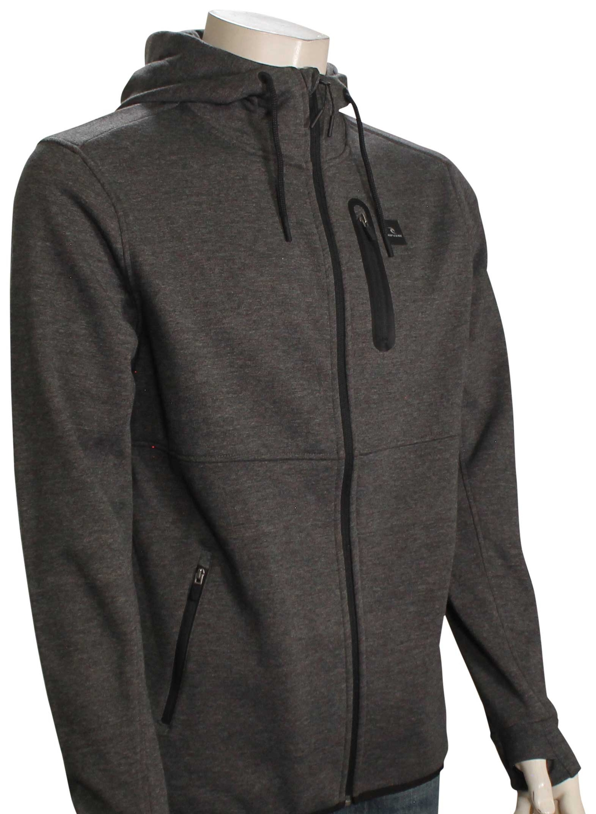 Флисовая толстовка Rip Curl Departed Anti Series темно-серый марле новинка 18190₽