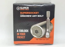 Super Brand Tools | Super-Socket Self Adjusting | 7mm - 19mm | 1/4" - 3/4"