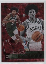 2022-23 Panini Chronicles Essentials Asia Red 10/48 MarJon Beauchamp #223 12z3