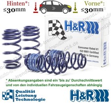 HR Tieferlegungsfedern 40mm für Porsche Macan 95B, Bj. 2014-2025