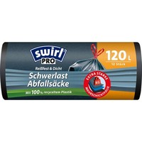 Schwerlast-AbfallsäCke Profi Schwarz Liter MüLlsäCke Zugband Bis Swirl 6772505