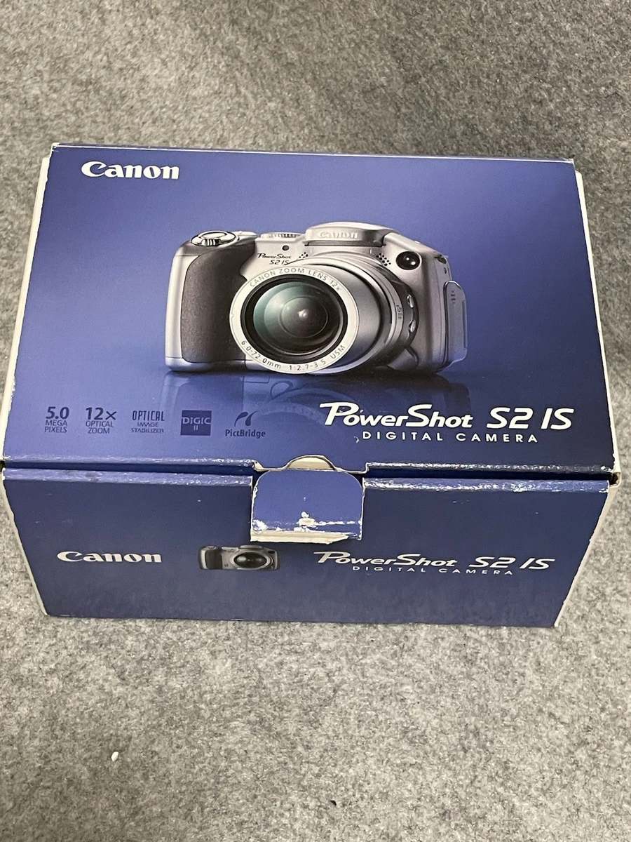 Canon PowerShot S2 IS Digital Cameras for Sale - Shop New & Used