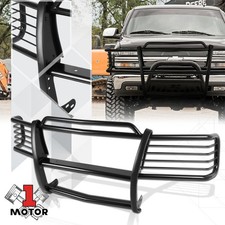 Mild Steel Grillebrushheadlight Guard For 00-02 Silveradosierra 2500hd3500hd