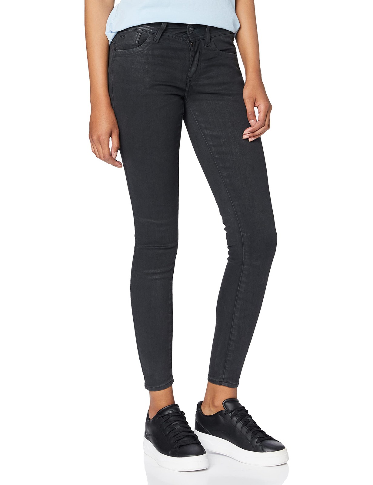 G-Star, ladies jeans superskinny Lynn d-mid super skinny, dk aged cobler, W24 L30