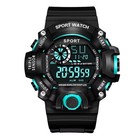 Mens Watches Big Face Military Army Walking Sports Digital LED Shockproof Watch