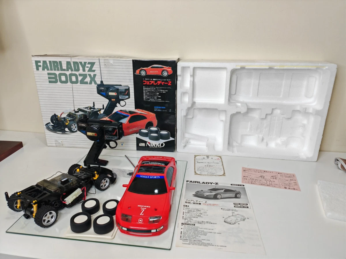 Extremely NIB Rare 1990 Nikko Nissan 300ZX Z32 Pro RC 1/16 Radio