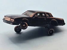 Matchbox Moving Parts  Monte Carlo LS .. Adjustable Suspension  Gloss Black..