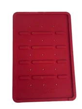 VISCOT Sharps Safety Soffzone Neutral Zone Tray 6” x 9” FNZ609RED-1