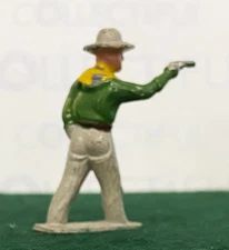 JOHILLCO - COWBOY WITH PISTOL - LEAD FIGURE - BRITAINS SIZE 🔥427