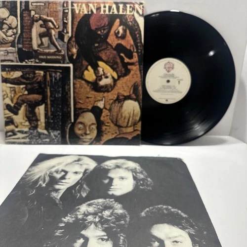 Van Halen  - Fair Warning  LP Vinyl 1981 Warner Bros HS 3540 EX / VG+