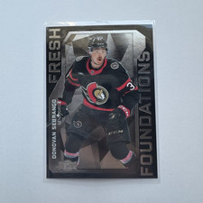 SkyBox 2025-26 Metal Universe Donovan Sebrango Fresh Foundations #FF-20 Senators