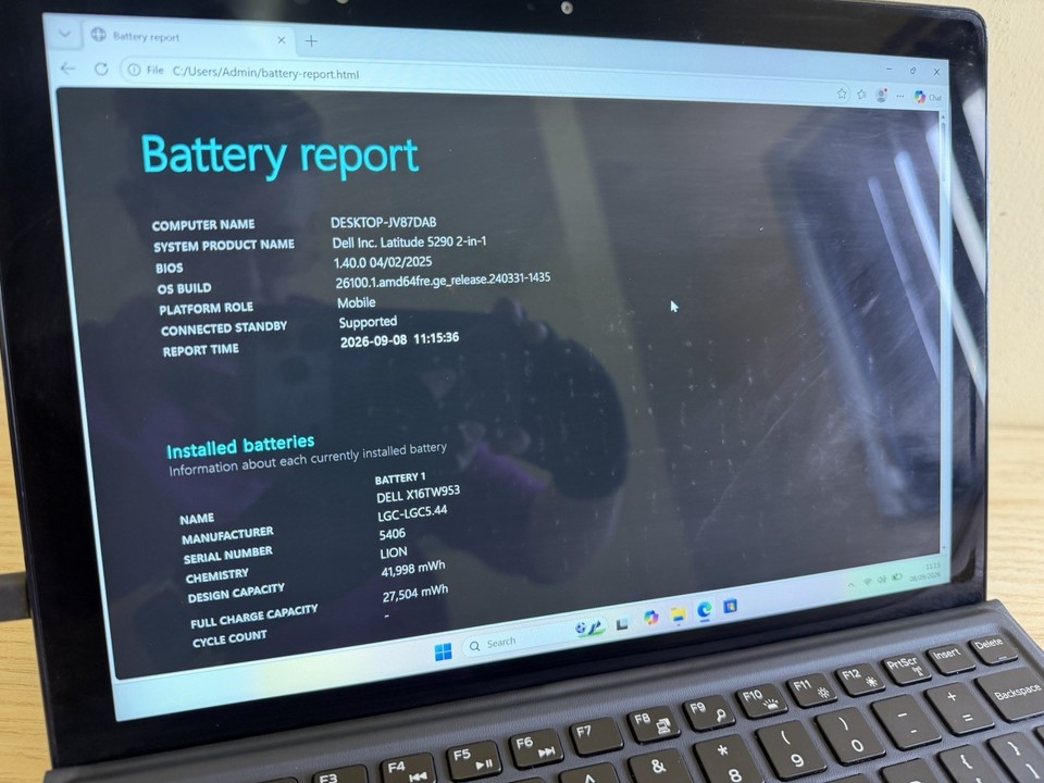 Dell Latitude 5290 2 in 1 Laptop/Tablet 8th Gen i5 8GB RAM 256GB SSD ...