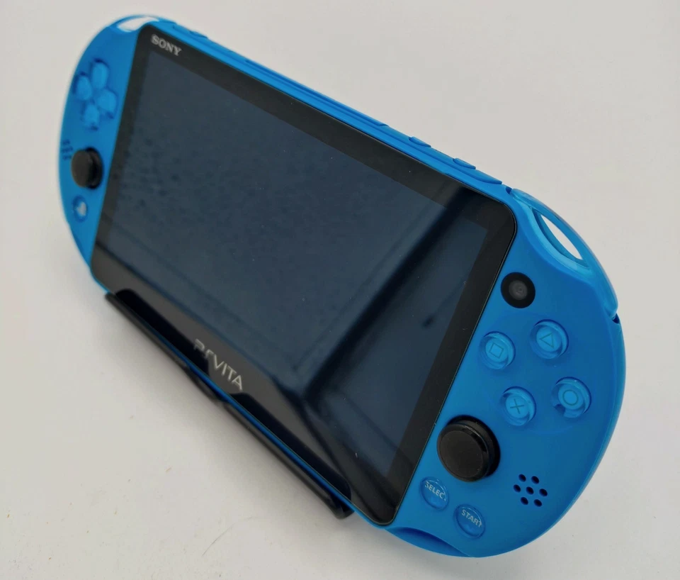 Sony PlayStation PS Vita 2000 Slim Aqua Blue Japan Import *RARE - Image 3 of 4