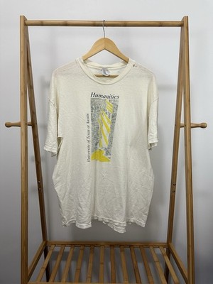 VTG Euripides Mysteries of Thought Humanities Thrashed Worn Cotton T-Shirt XL