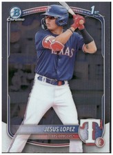 2025 Bowman #BCP-88 Jesus Lopez Chrome Prospects