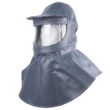 Sand Blasting Hood Cap Shawl Cap Sandblasting Tool PU Leather Sandblasting Work